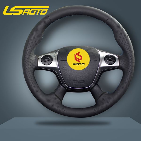 

braiding cover for steering wheel cover for focus 3 2012-2014 kuga escape 2013-2020 c-max 2011-2020 cache volant