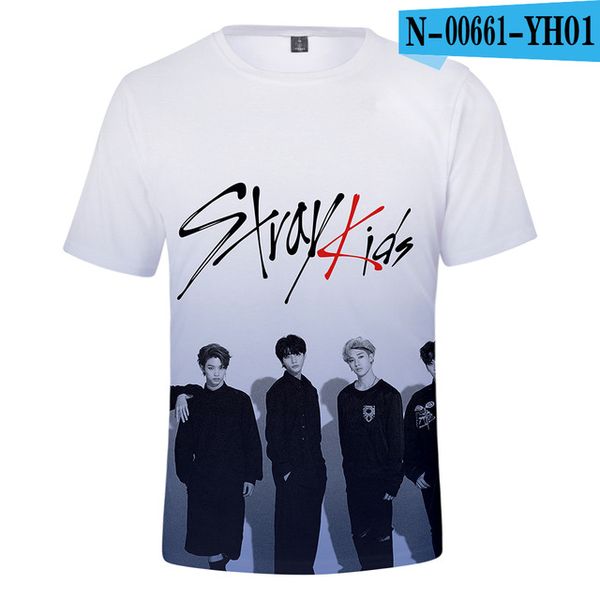 

kpop stray boys girls straykids men 3d print shirts comics comics harajuku men clothing
