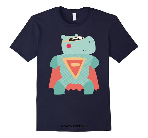

men t shirt cute superhero animals fashion d for hippo hero gift t-shirt novelty tshirt women