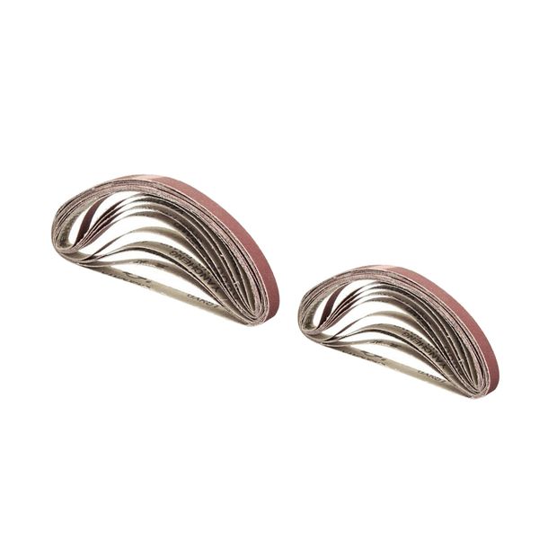 

20pcs aluminum oxide abrasive belt sanding sharpening sander belt 180# 240#