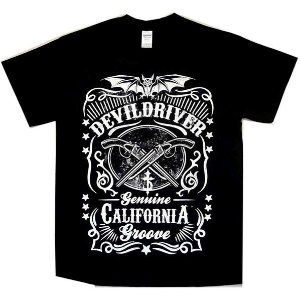 

devildriver california groove shirt s-3xl t-shirt official devil driver t shirt new cotton loose short sleeve mens tee
