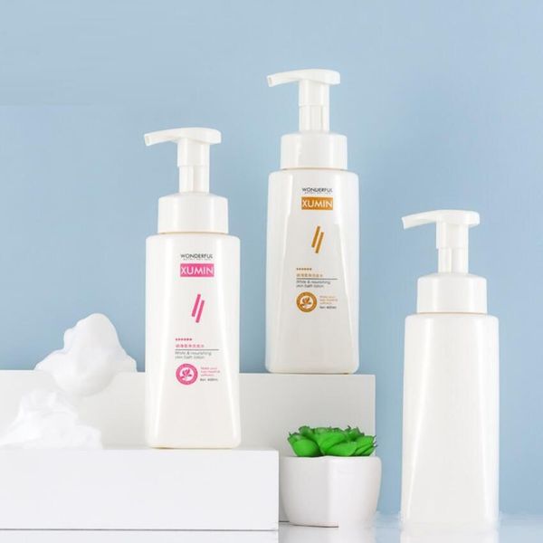 

plastic foamer mousse bottles jar container 400ml plastic empty with pump hand wash soap dispenser bubbling foam bottle jars 0212pack