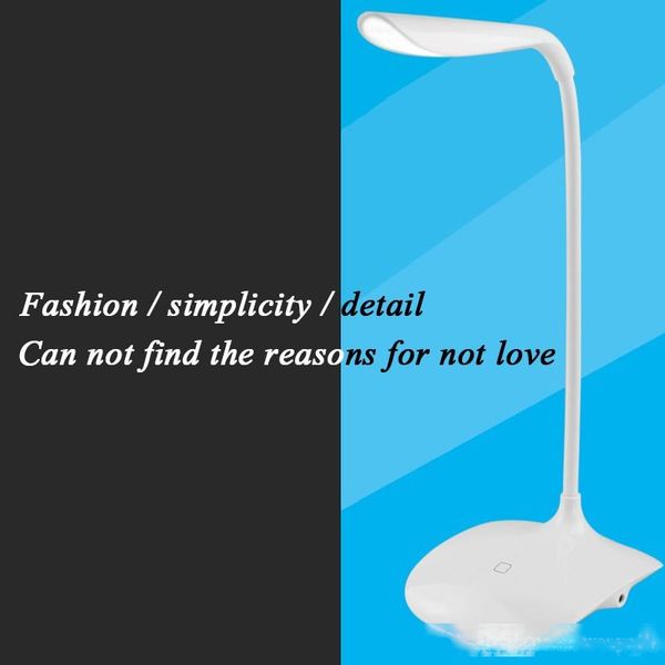 

eye protection lamp charging energy-saving nightlight three adjustable reading lamp can rotate led touch space saving portable lamp
