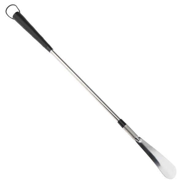 

stainless steel horn with long handle, White;pink