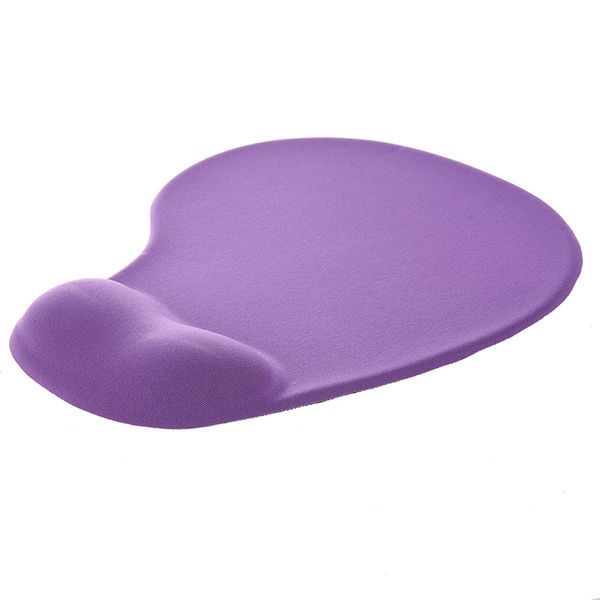 

purple silicone gel wrist rest mouse pad mat for lapdeskpc