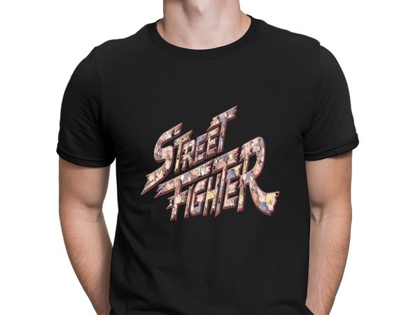 

street pattern fighter chibi shirt t shirt euro size fitness family new mens tee shirts homme spring 2020 character novelty
