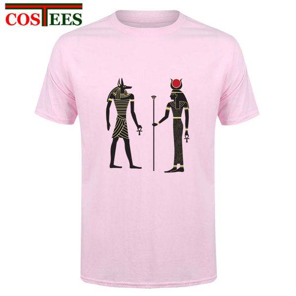

fashion eye of horus ancient egypt legend anubis pharaoh short sleeve mytic therion t shirt streetwear egypt tourism tee clothes