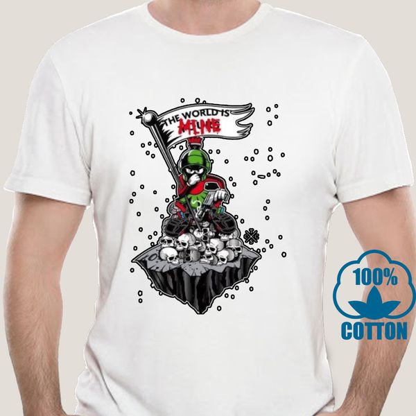 

2650a marvin the martian shirt the world is mine