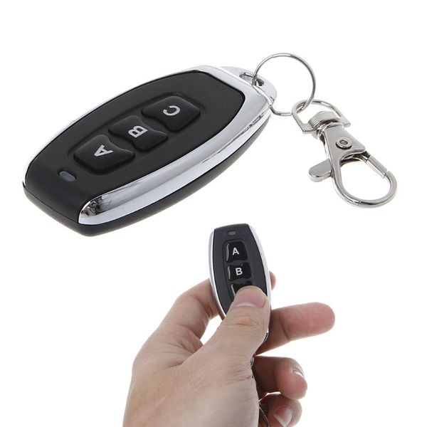 

cloning remote control copy controller wireless transmitter 3 buttons car key fob 315mhz 433mhz electric gate garage door switch