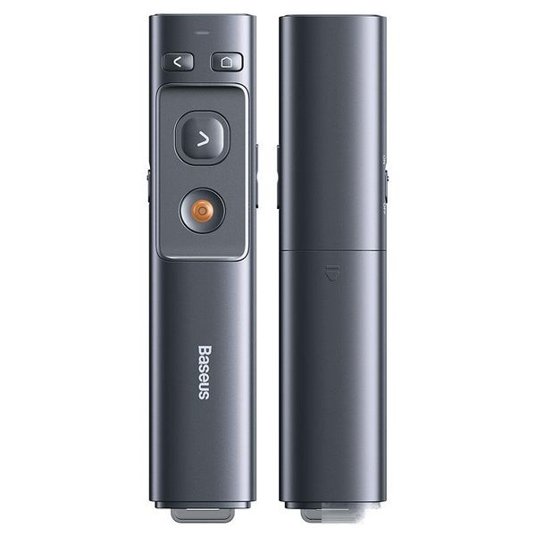 

baseus wireless presenter pen 2.4ghz usb c adapter handheld remote control pointer red pen ppt power point presentation pointer