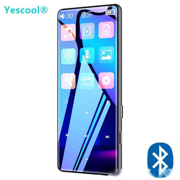

yescool x10 metal stereo mp3 car music player fm radio touch screen recorder walkman portable bluetooth video player 16gb