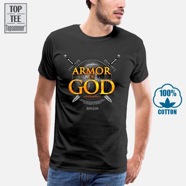 

2017 fashion casual streetwear armor of god christian t shirt cotton tee shirts short sleeve designer shirts
