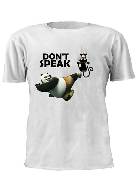 

flying panda and black cat t - shirt trendy t shirt men women gift m310 personality custom tee shirt