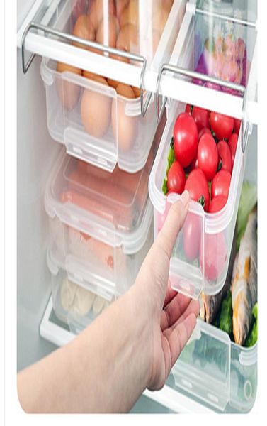 

drawer refrigerator kitchen box refrigerator fridge box storage drawer type vegetable plastic beauty food and organizer faclj lg2010