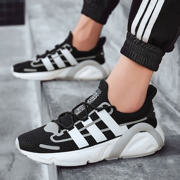 

2020ellrunningshoesmennewluminoussportscasualshoesmeshbreathablemenscushioninglightweighthighqualityshoes, Black