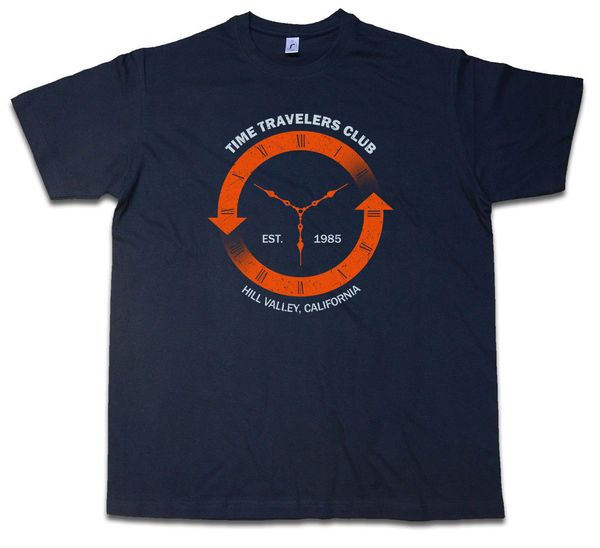 

2019 time travelers club t-shirt - back to shirt the mc fly future sizes s - 5xl