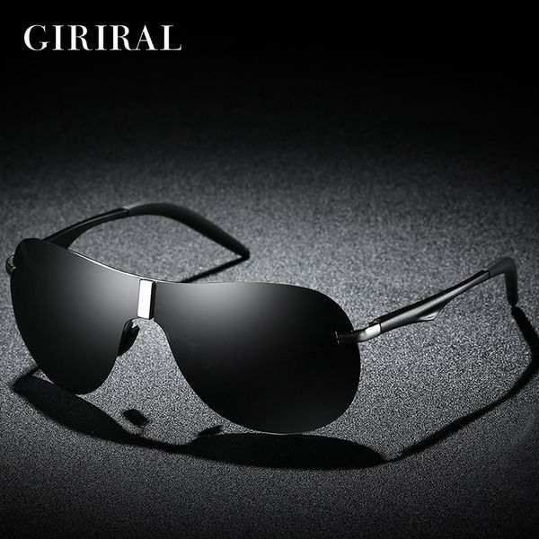 

sunglasses 2021 men sun glasses polarized rimless brand designer mirror retro fashion driving vintage #a530, White;black