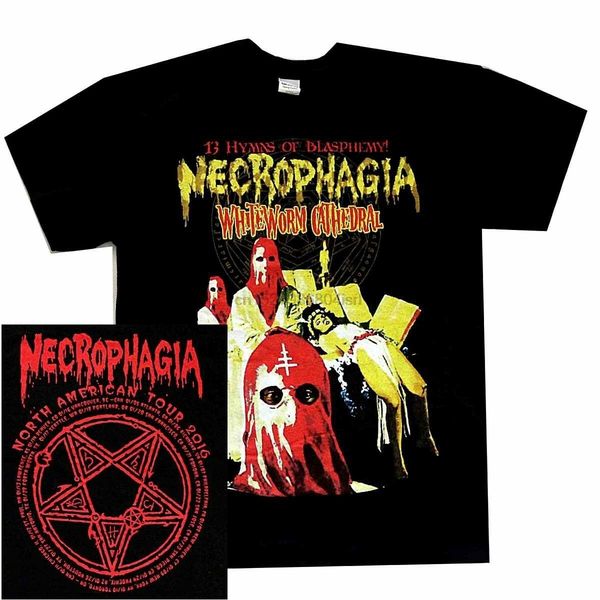 

necrophagia occult necro tour shirt s m l xl official t-shirt death metal tshirt