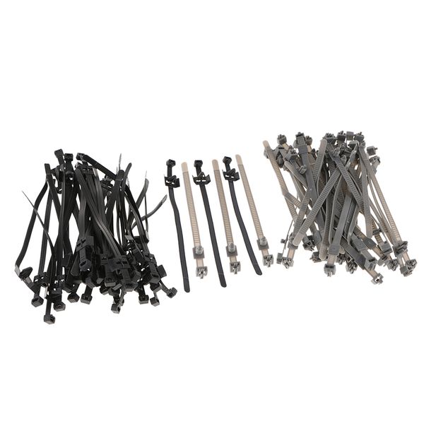 

85 pieces self-locking cable ties wrap wire cord zip tie strap