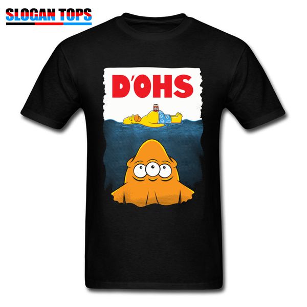 

cotton cartoon t shirt men short sleeve tees casual summer t-shirt design tshirts new coming crewneck funny jaws clothing