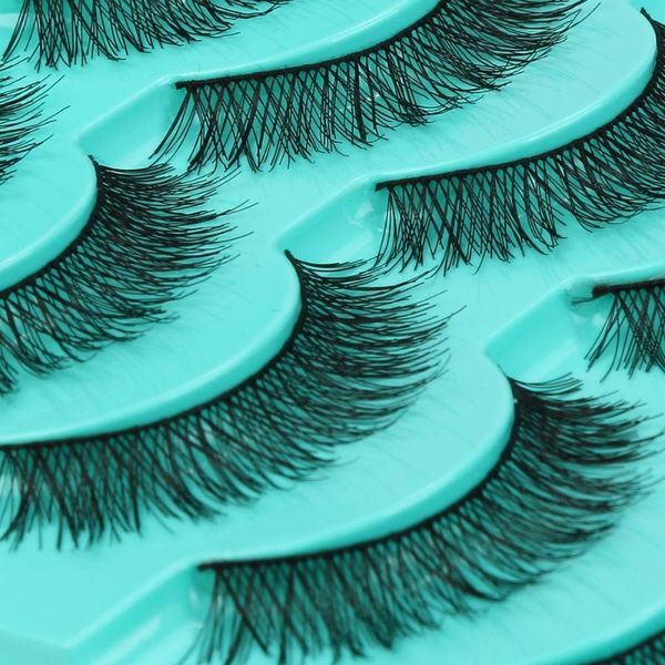 

5 pair/lot crisscross false eyelashes lashes voluminous eye lashes natural long