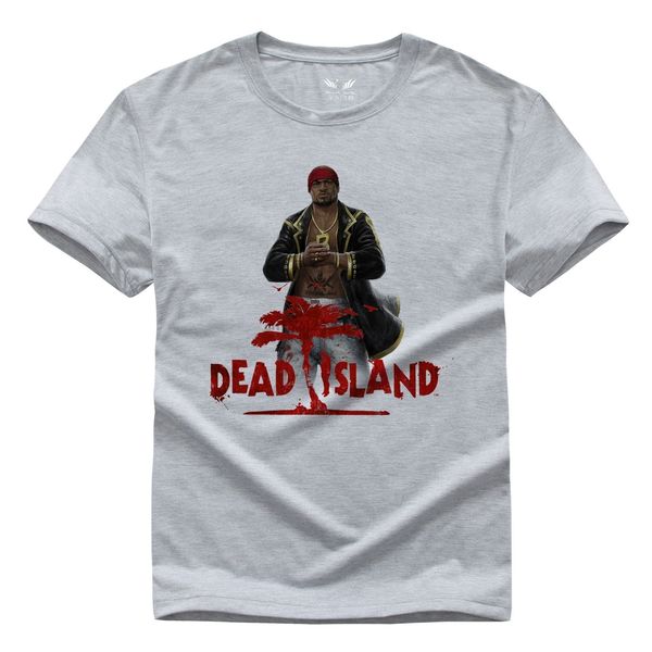

dead island t shirt riptide logan fashion casual cotton summer tshirt short sleeved o neck men's t shirts(1