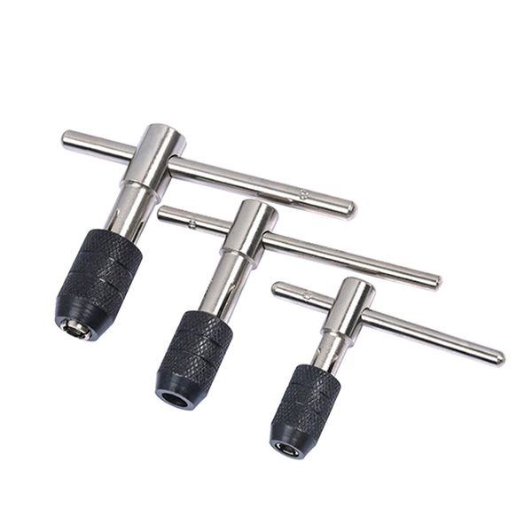 

новый t тип машины ручной метчиков screw thread отводы ример m3-m6 / m5-m8 / m6-m12 метчик держатель ручного инструмента