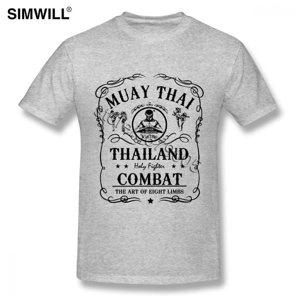 

vintage muay thai t shirt high tall men cotton tees crew neck brand tshirt valentines gift for boyfriend