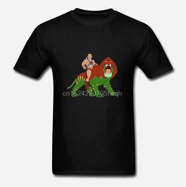 

heman и battle cat t shirt
