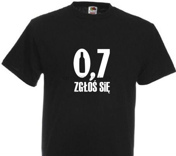 

07 zglos sie...polish polska koszulka funny slogan men bloke t-shirt size gift