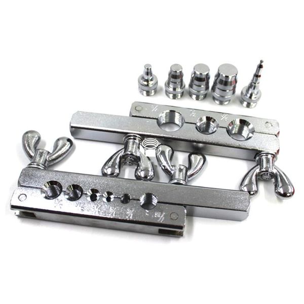 

portable hvac flaring and swaging tool kit od soft refrigeration copper tubing flaring bracket brake line flanging tool