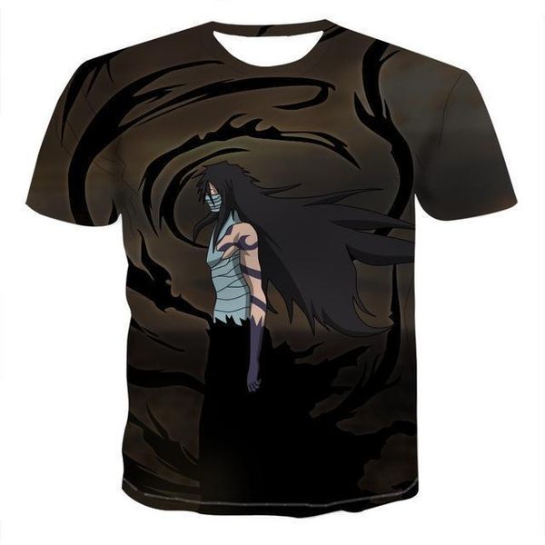 

japan anime summer o -neck daily 3d print shirts horror humor anime men clothing