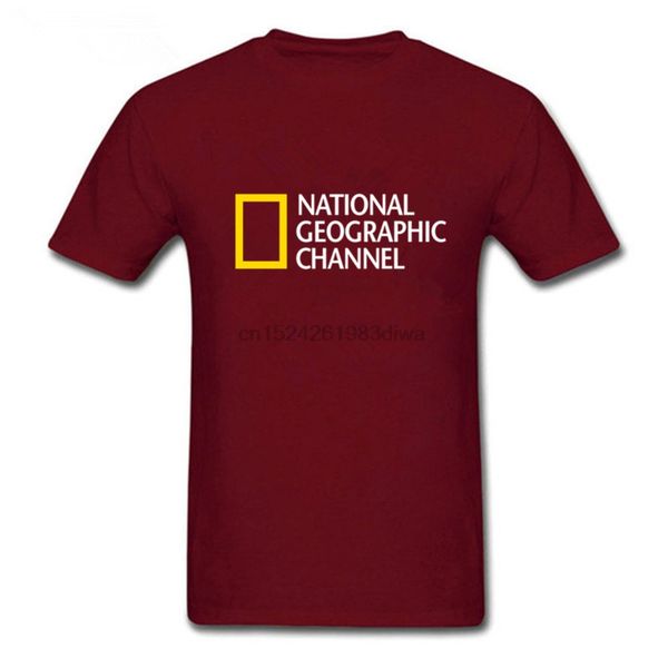 

2019 новых моды смешных national geographic channel равномерной смешной хлопок футболка для мужчин