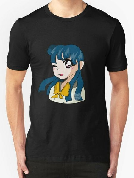 

new 90s yoshiko tsushima black size s-2xl-3xl cool casual cotton tee shirt