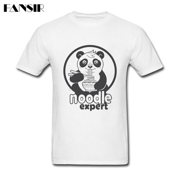 

funny t shirt panda noodle expert men t-shirts cotton short sleeve 3xl