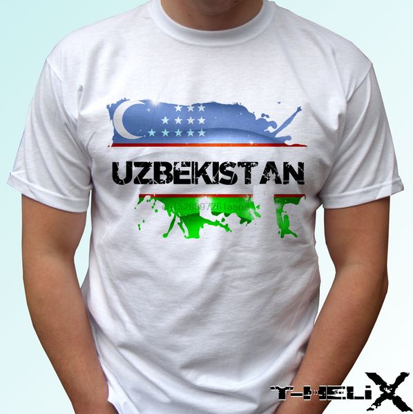 

uzbekistan flag - white t shirt tee - mens womens kids baby sizes new t shirts funny tee new funny