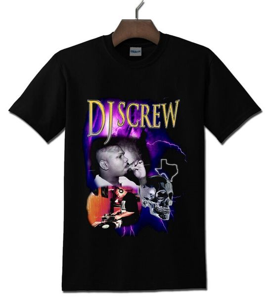 

dj screw black t shirt s - 2xl