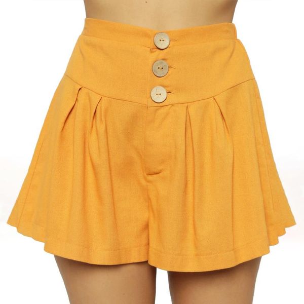 

sfit women's summer shorts feminino 2020 woman fashion solid shorts summer woman button short ladies spodenki damskie, White;black