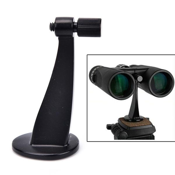 

metal black universal ful binoculars telescope tripod adapter standard fit / fits all standards hot