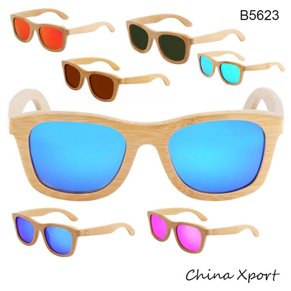 

sunglasses globly and classic style natual handmade bamboo suitable to men women cool-looking, White;black