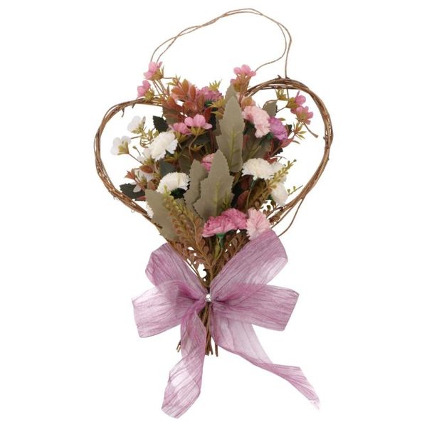 

1pc emulational carnation pendant wall hanging decoration home ornament (pink