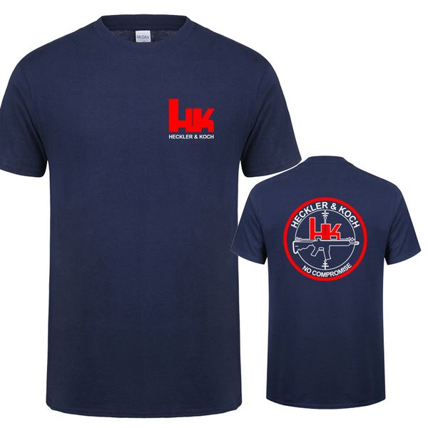 

hk heckler koch no compromise man t-shirt cotton cool heckler koch t shirts lh-229