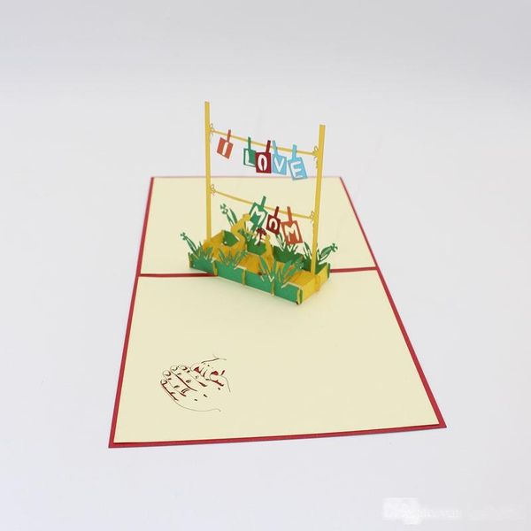 

new 3d pop up thank you mom greeting cards happy birthday invitation gifts wedding paper for mother s day