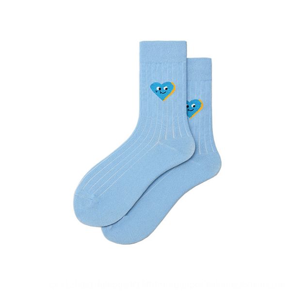 

mo lin autumn and winter new fashion for men and lovers simple korean style cutewind net couple sockscotton socks couple socksred cotton soc, Black