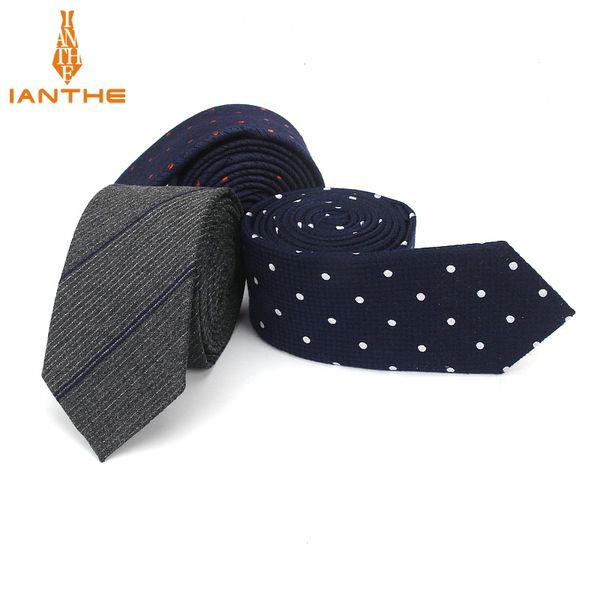 

corbatas vestidos men's fashion dot wedding neck tie for men stripe vintage cravat designer pattern slim ties narrow necktie, Blue;purple