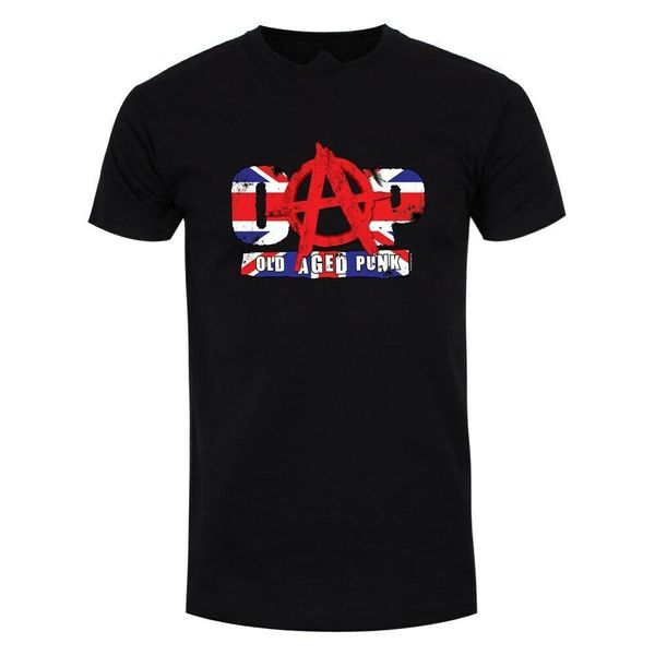 

t shirt men women oap-old aged punk black retro leisure breathable tee shirt