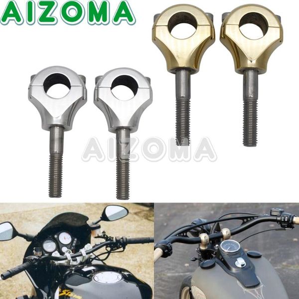 

cafe racer 1 дюймовый мотоцикл handlebar ручка бар riser для harley honda yamaha kawasaki suzuki 25мм рулю зажим
