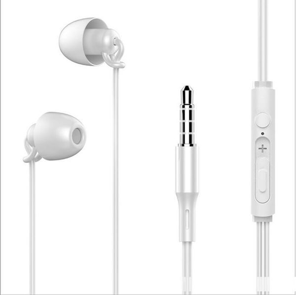 

sleeping earphone earbuds in-ear soft silicone sleep hifi headset phone mp3 sleep noise cancelling earphone for xiaomi huawei a5
