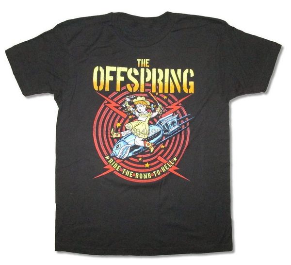 

offspring ride the bomb 2013 tour mens black t shirt new outdoor wear tee shirt