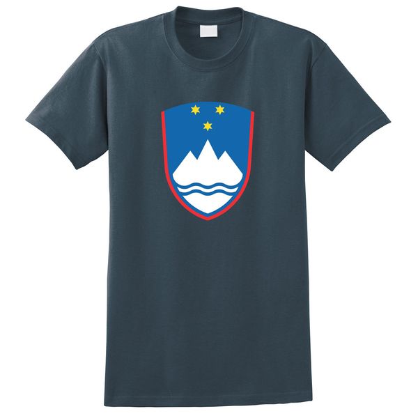 

2019 new arrival stringer men china post shipping slovenia coat of arms print t-shirthomme t shirt